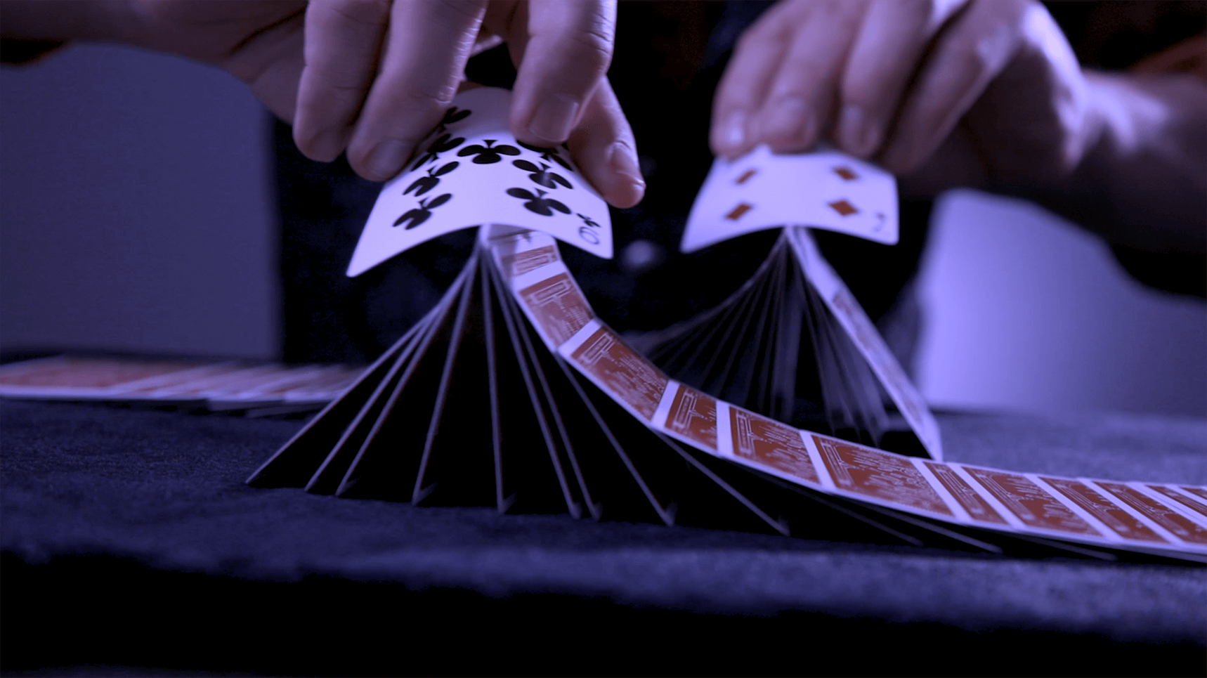 Magician Mentalist Card Flourish